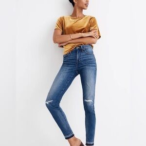 Madewell 9” High Rise Jeans in York Wash